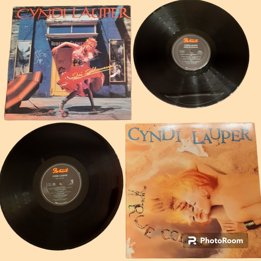 Cyndi Lauper Vinyl Bundle!